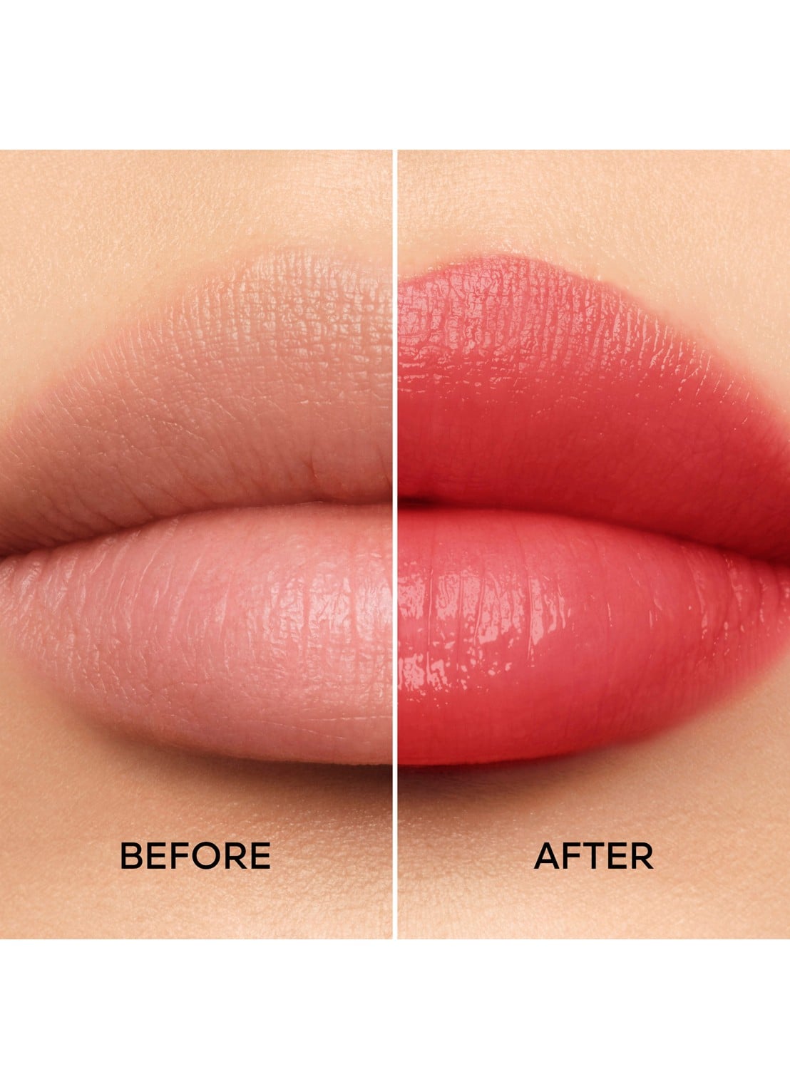 Guerlain Kiss Kiss Bee Glow - getinte lippenbalsem met honing - detail 3 775 poppy glow