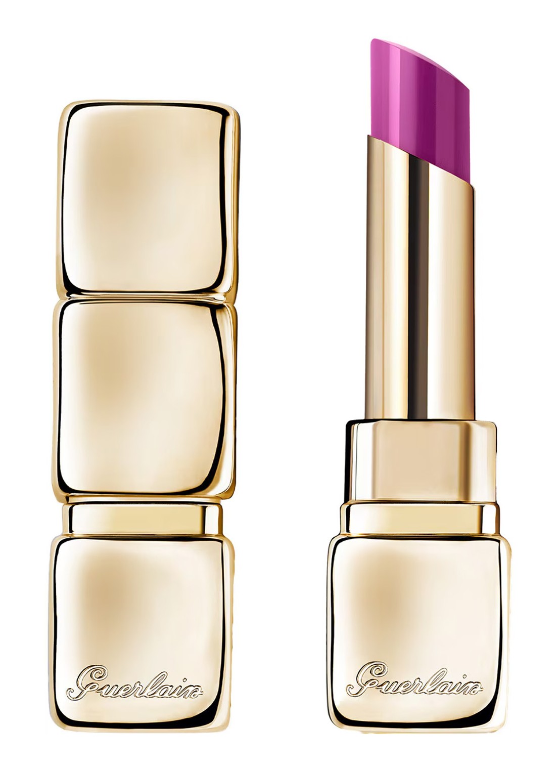 Guerlain Kiss Kiss Bee Glow - getinte lippenbalsem met honing - voorkant 7 809 lavender glow
