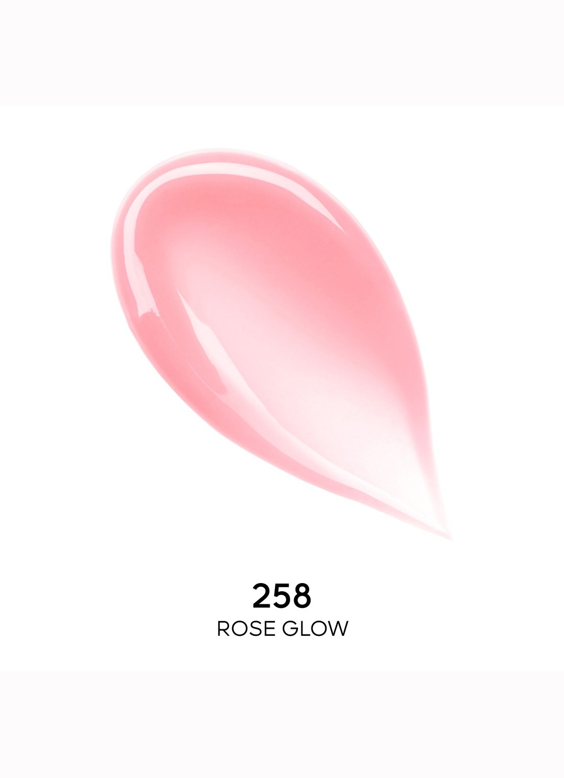 Guerlain Kiss Kiss Bee Glow - getinte lippenbalsem - voorkant 7 258 rose glow