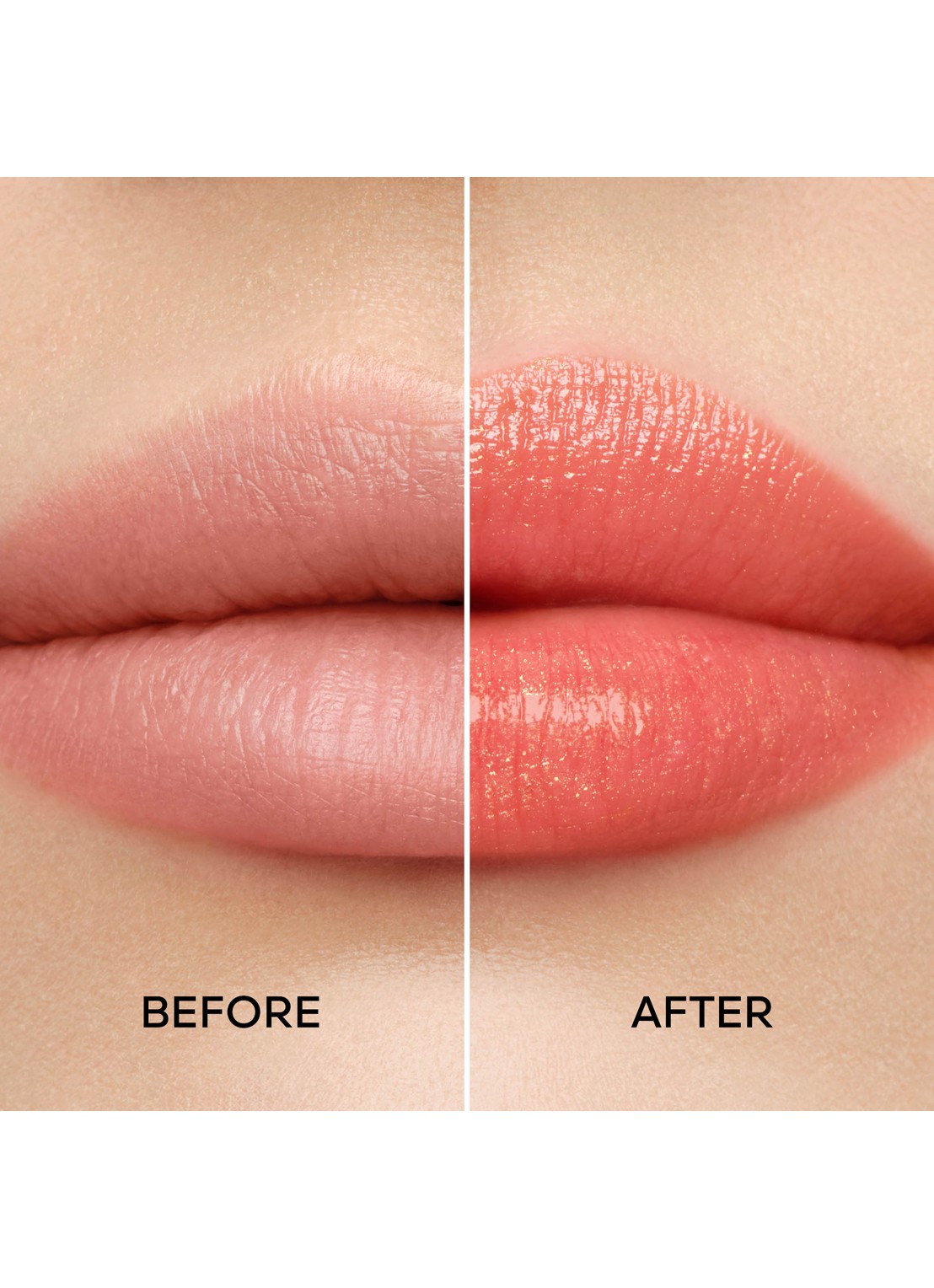 Guerlain Kiss Kiss Bee Glow - getinte lippenbalsem - detail 3 389 pearly peach