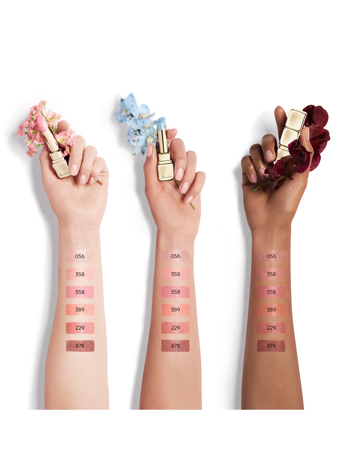 Guerlain KissKiss Bee Glow - getinte lipbalsem - detail 6 458 pop rose glow