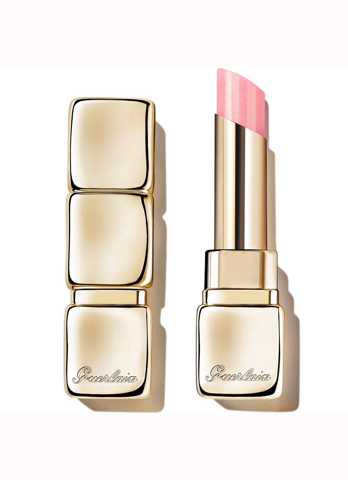 Guerlain Kisskiss Bee Glow - Lipbalsem - voorkant 5 358 – pearly rose