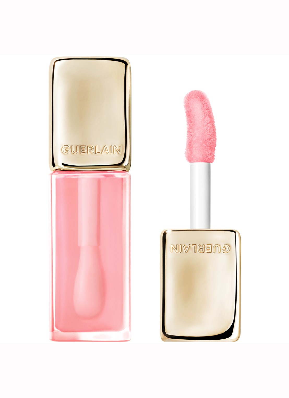 Guerlain Kisskiss Bee Glow Oil - lipolie - voorkant 5 258 rose glow