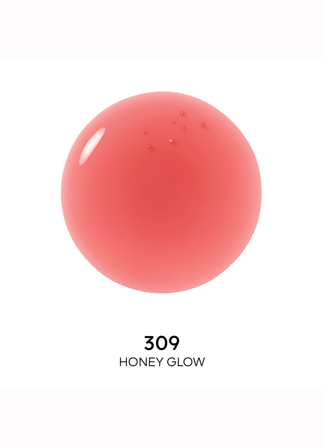 Guerlain Kisskiss Bee Glow Oil - lipolie - voorkant 6 309 honey glow