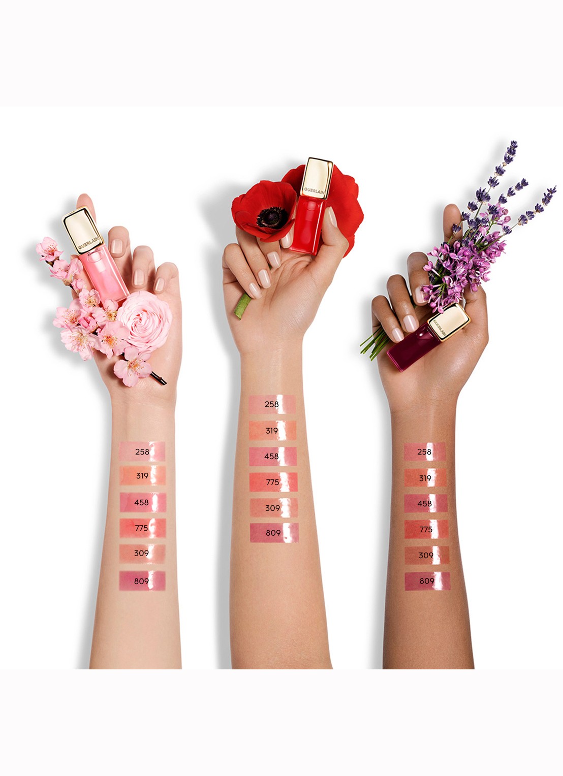 Guerlain Kisskiss Bee Glow Oil - lipolie - detail 4 775 poppy glow