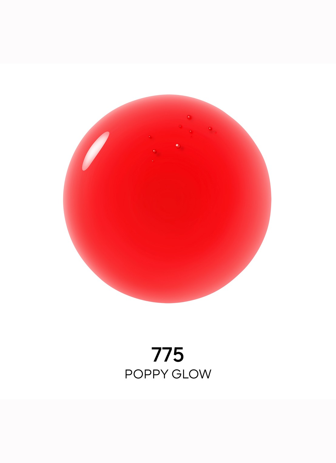 Guerlain Kisskiss Bee Glow Oil - lipolie - voorkant 2 775 poppy glow