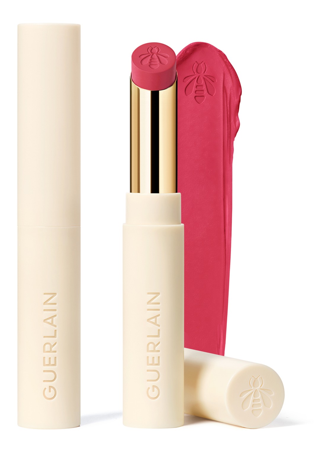 Guerlain KissKiss Honey-Infused Intense Lipstick - Refill - voorkant 357 sweet cosmos
