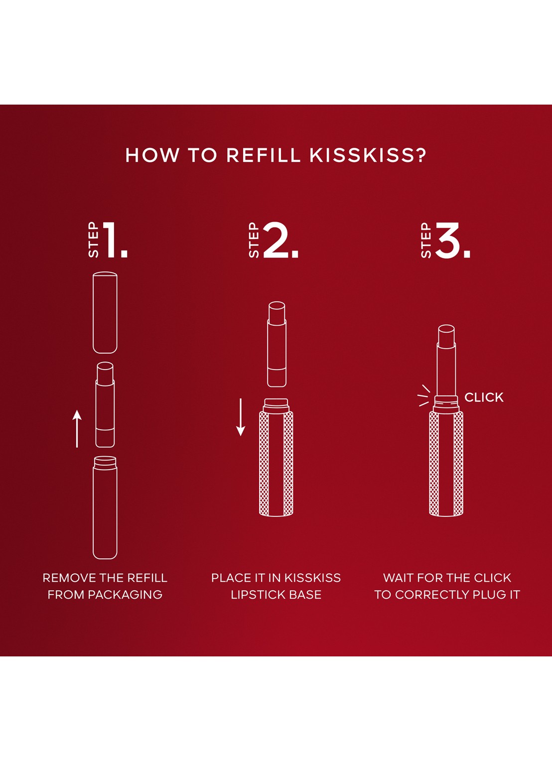 Guerlain KissKiss Honey-Infused Intense Lipstick - Refill - detail 4 396 peony kiss