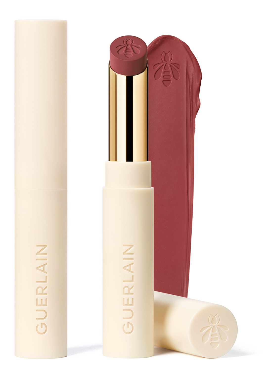 Guerlain KissKiss Honey-Infused Intense Lipstick - Refill - voorkant 396 peony kiss