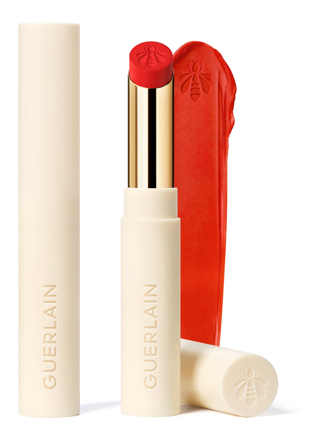 Guerlain KissKiss Honey-Infused Intense Lipstick - Refill - voorkant 639 tangering bloom