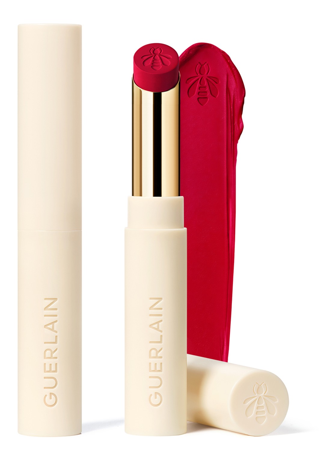 Guerlain KissKiss Honey-Infused Intense Lipstick - Refill - voorkant 559 red bouquet