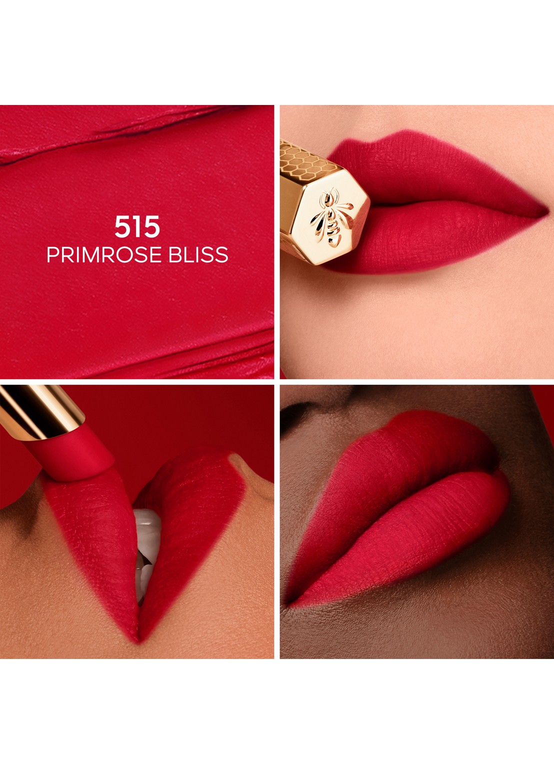 Guerlain KissKiss Honey-Infused Intense Lipstick - detail 3 515 primrose bliss