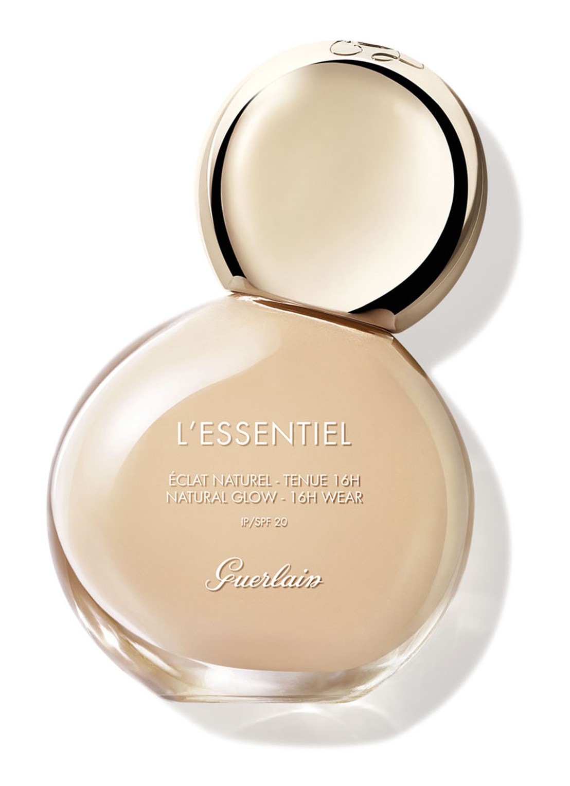 Guerlain L'Essentiel Natural Glow SPF 20 Foundation - voorkant 01w very light warm