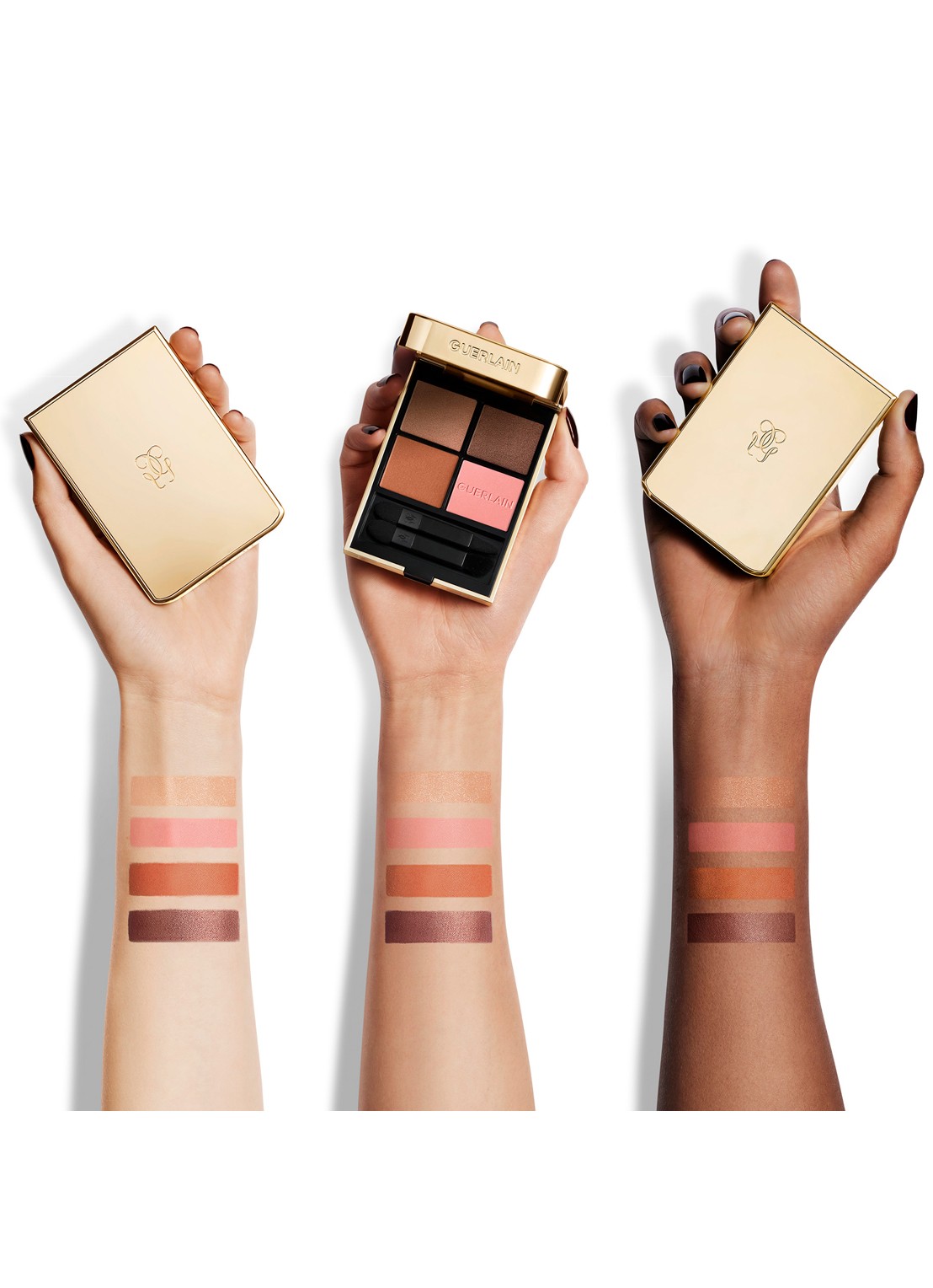 Guerlain Ombres G - oogschaduw palette - detail 5 royal
