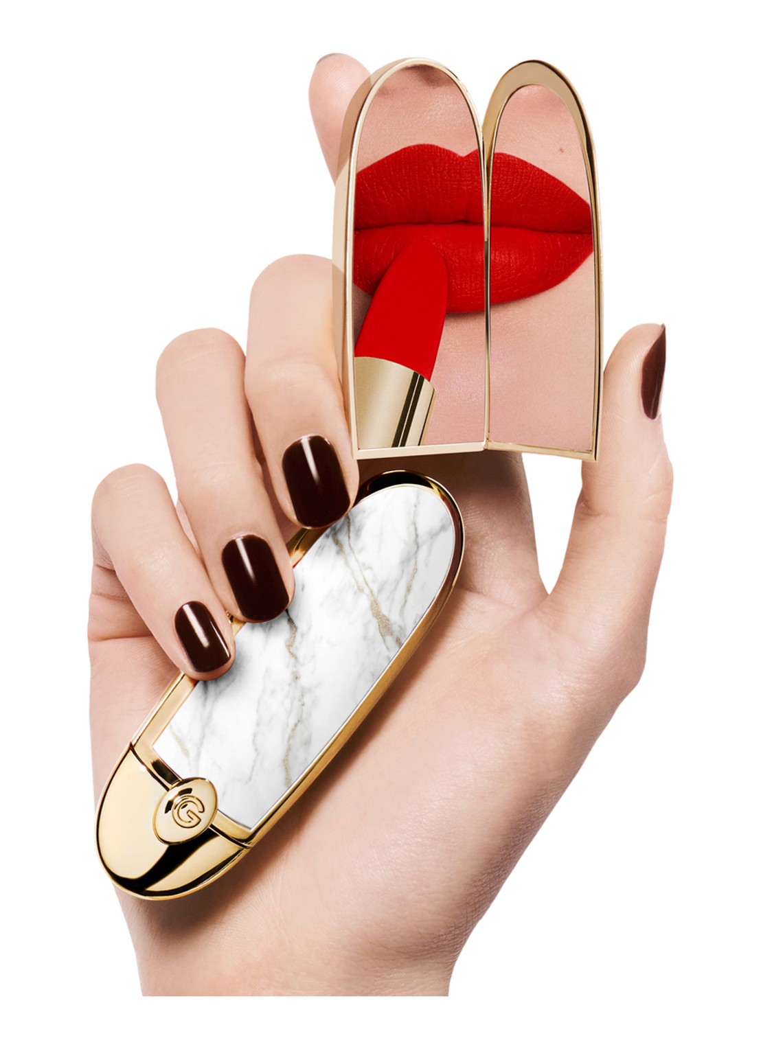 Guerlain Rouge G Case - lipstick huls - detail 2 le mabre