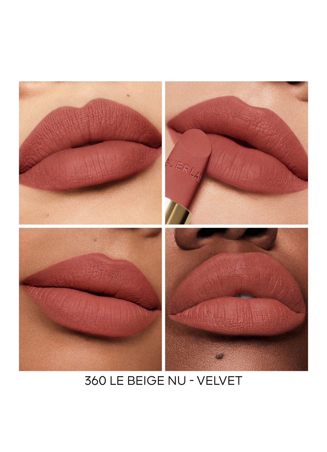 Guerlain Rouge G Lipstick Refill - navulling - detail 3 360 le beige nu – velvet