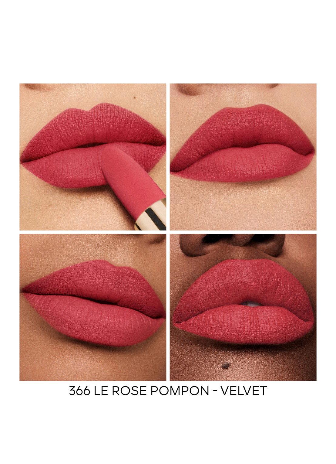 Guerlain Rouge G Lipstick Refill - navulling - detail 4 366 le rose pompon – velvet