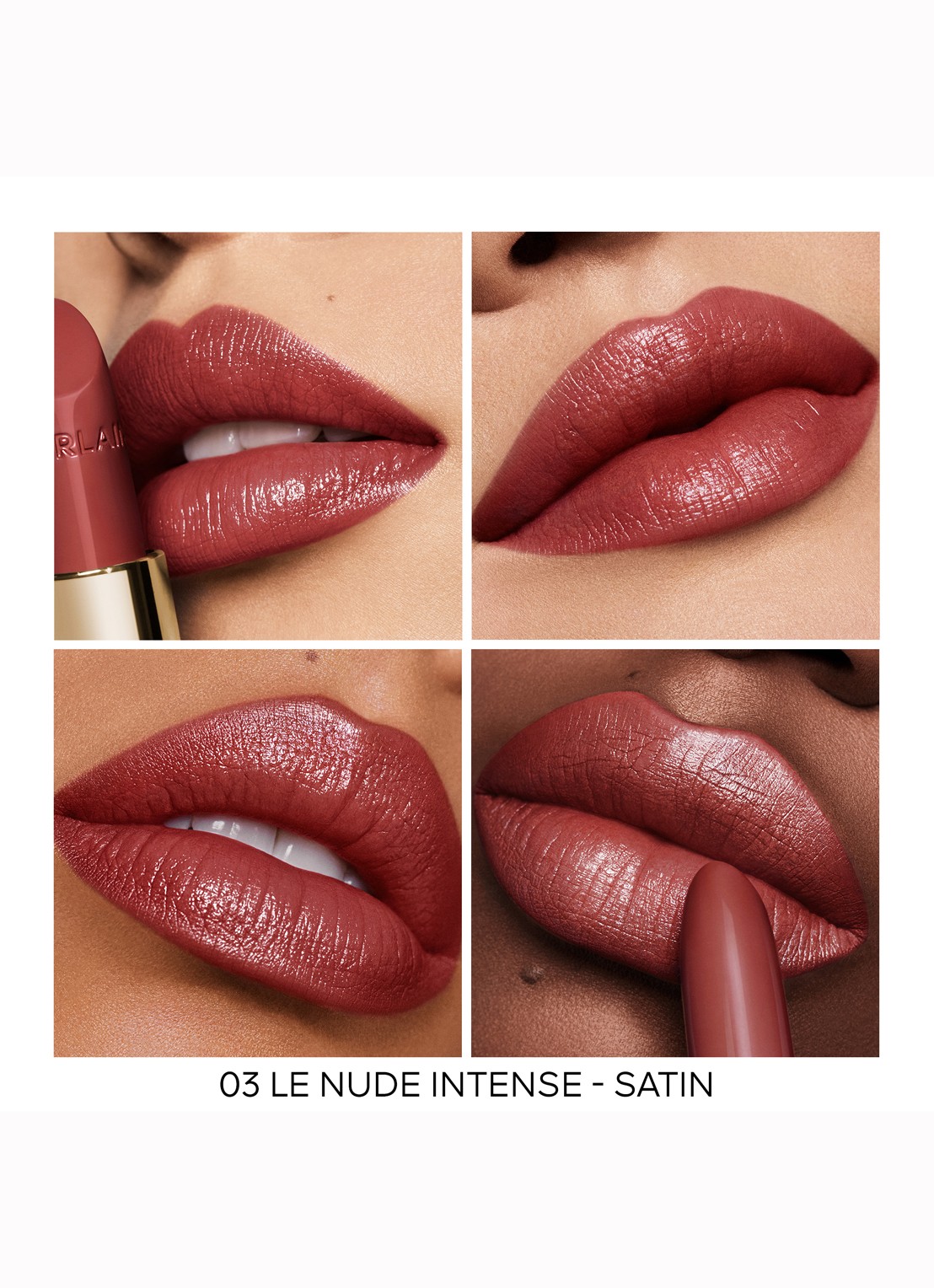 Guerlain Rouge G Satin Lipstick Refill - navulling - detail 2 03 le nude intense - satin