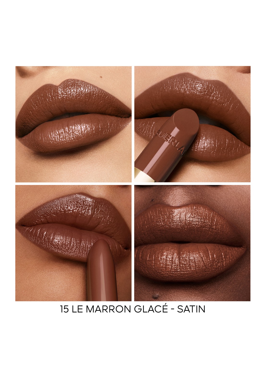 Guerlain Rouge G Satin Lipstick Refill - navulling - detail 3 15 le marron glacé