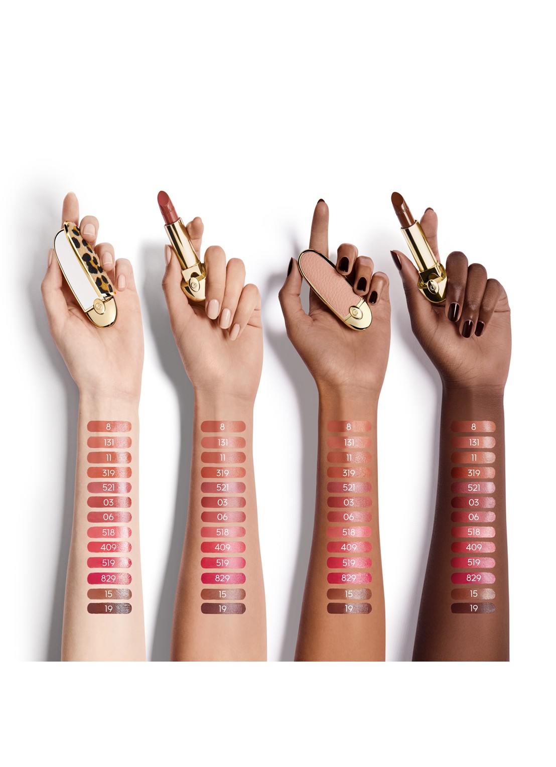 Guerlain Rouge G Satin Lipstick Refill - navulling - detail 4 15 le marron glacé