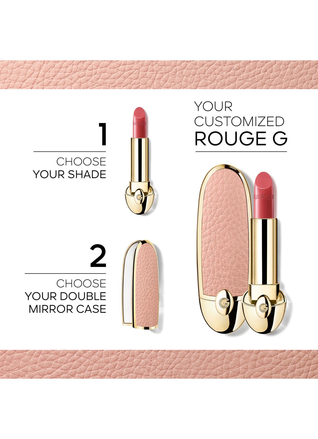 Guerlain Rouge G Satin Lipstick Refill - navulling - detail 3 zilver
