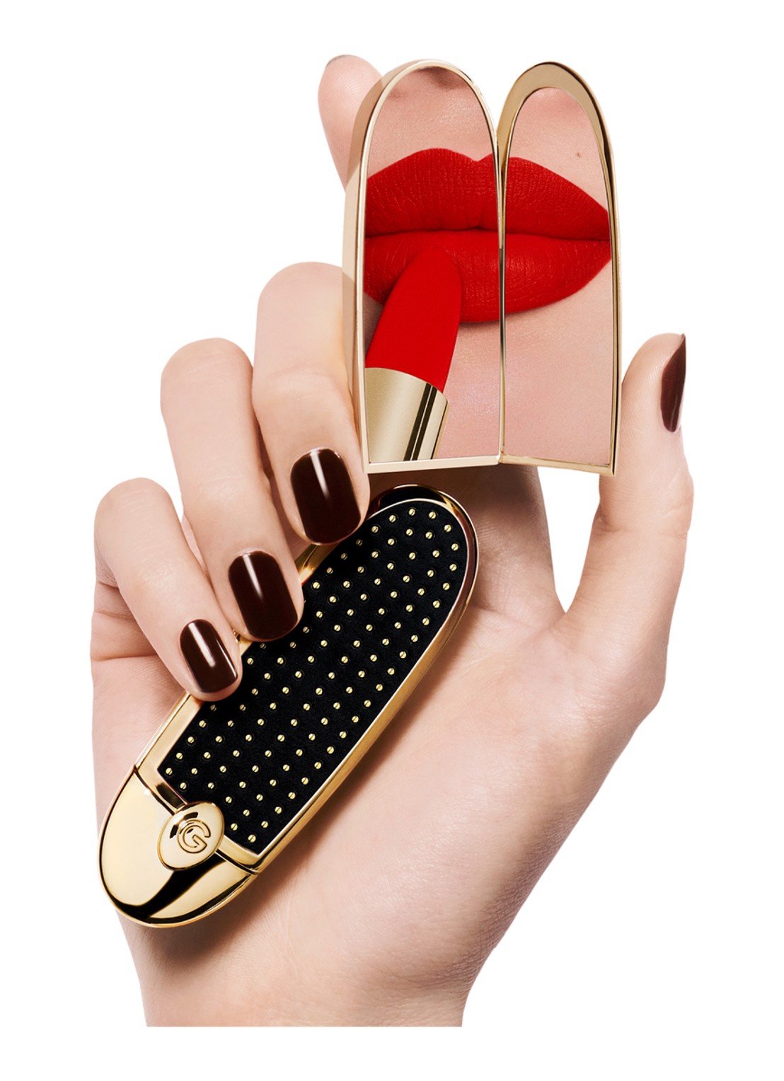 Guerlain Rouge G Satin Lipstick  - detail 5 les studs