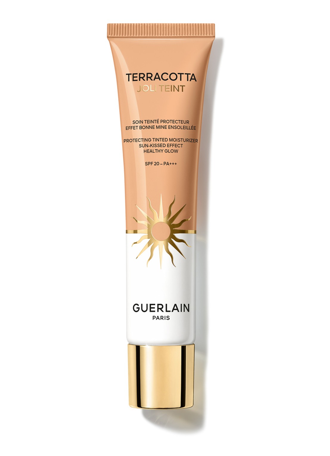 Guerlain Terracotta Joli Teint - getinte hydraterende crème - voorkant 5 20 golden