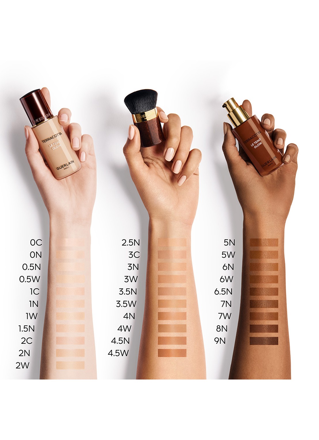 Guerlain Terracotta Le Teint Glow Healthy Glow Foundation - vloeibare foundation - detail 3 2n neutral / neutre