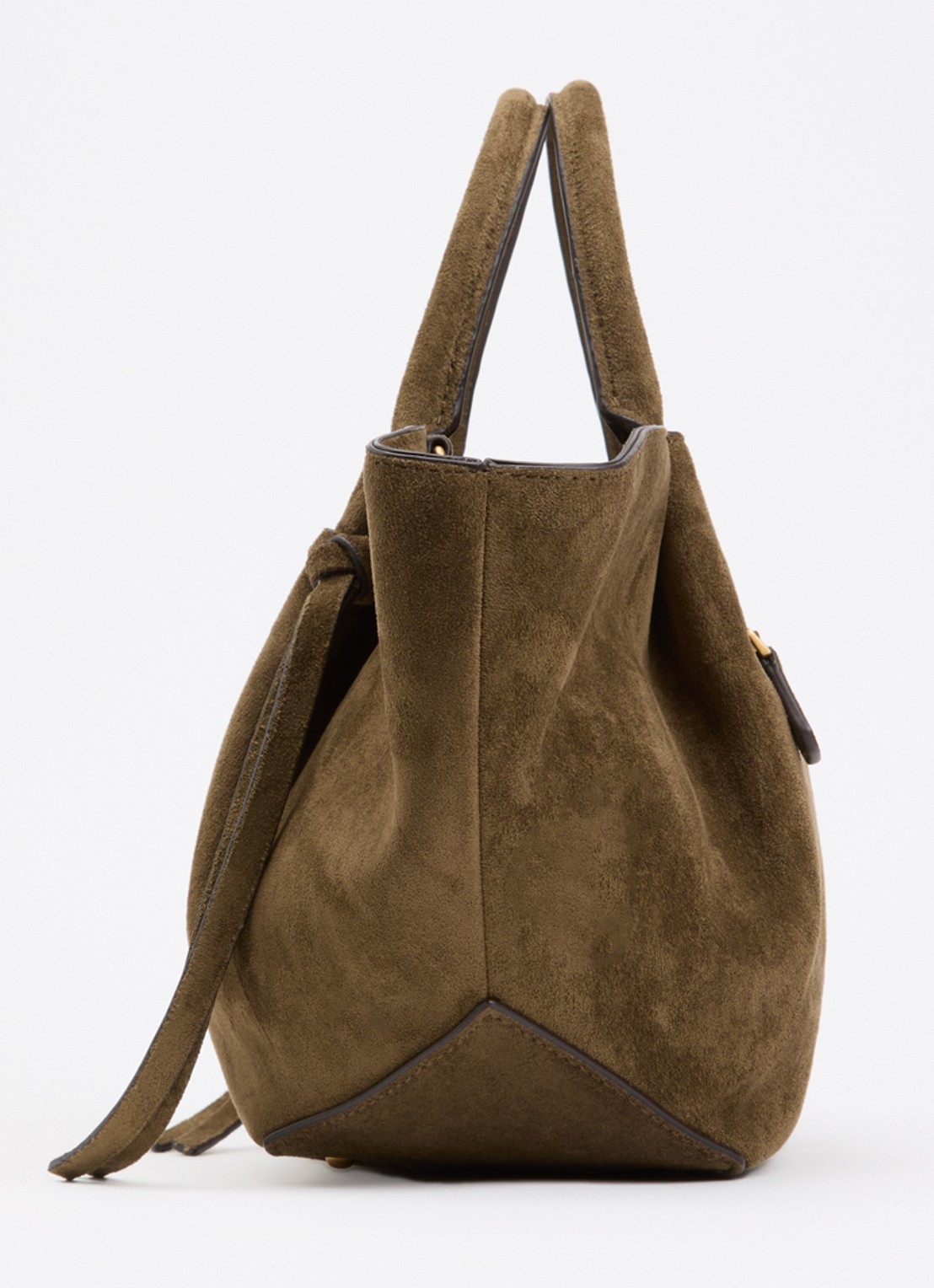 GUESS Allegra Girlfriend handtas met afneembare schouderriem  - detail 3 mosgroen