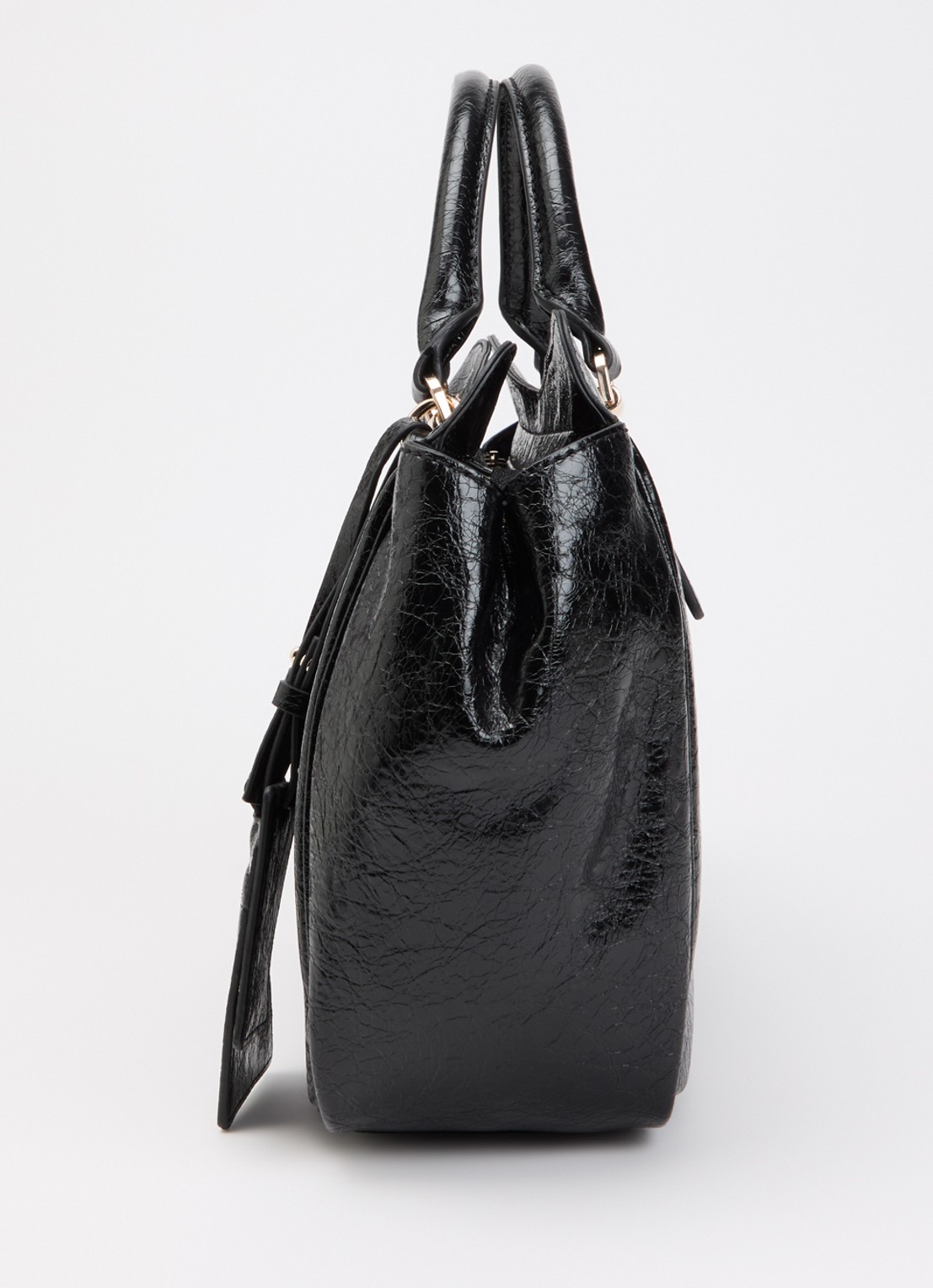 GUESS Antonia handtas met afneembare schouderriem - detail 3 zwart
