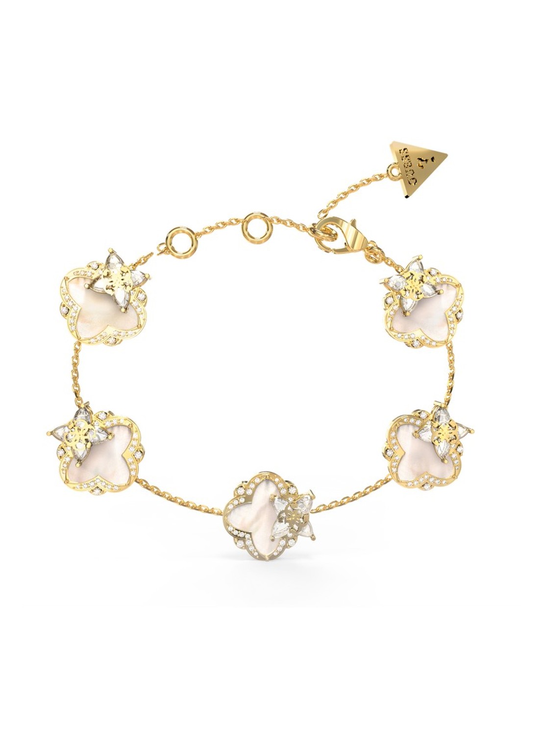 GUESS Armband JUBB05582JWYGS  - voorkant 2 goud