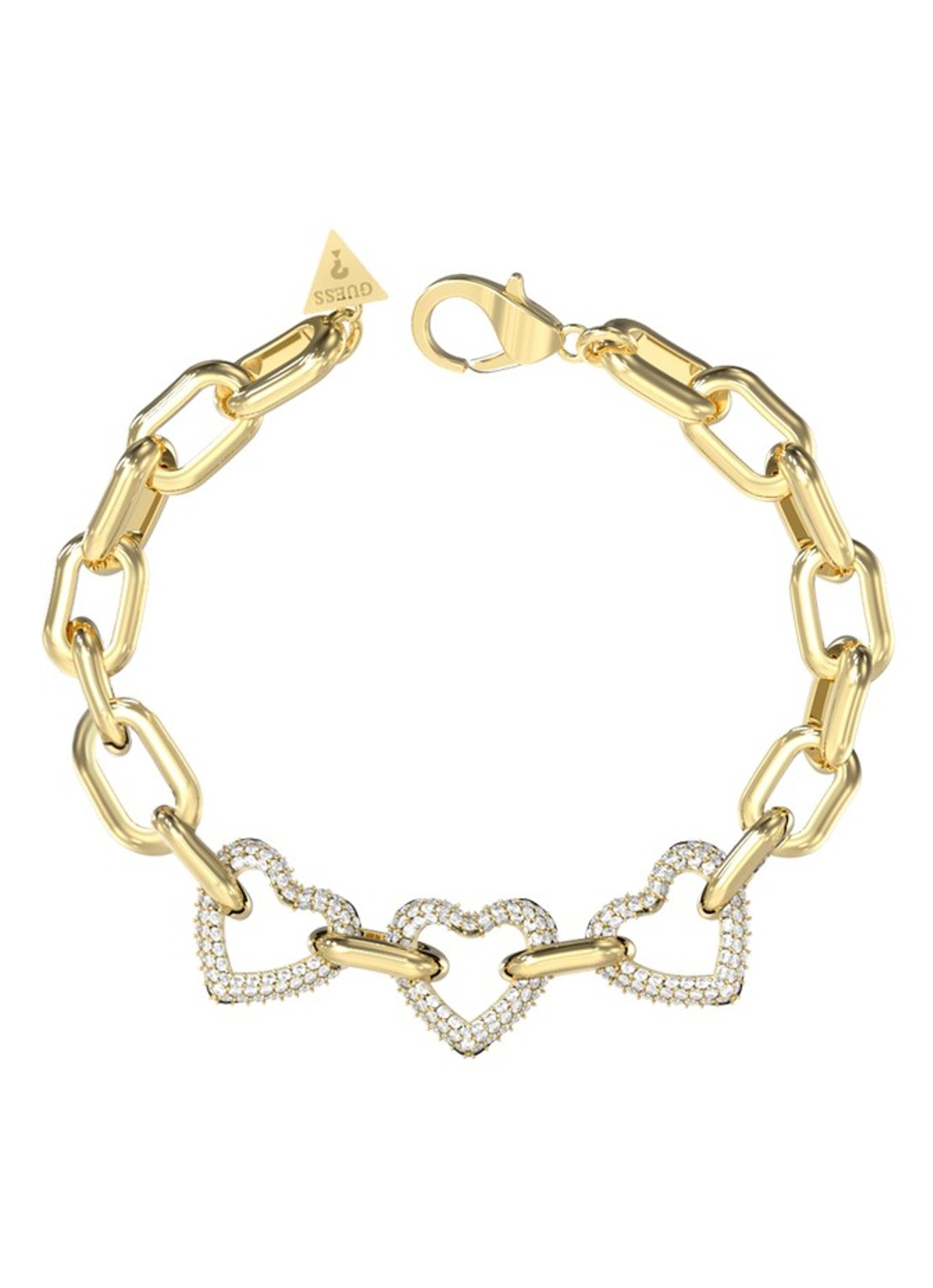 GUESS Armband JUBB06012JWYGS - voorkant goud