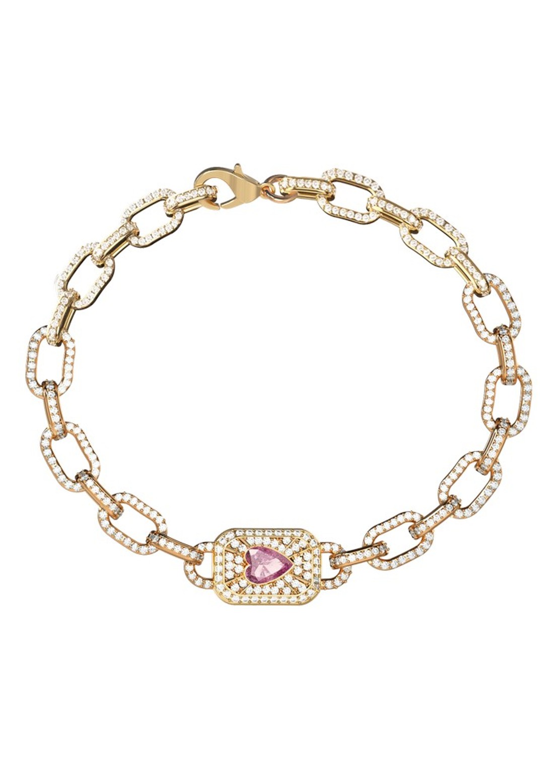 GUESS Armband JUBB06350JWYGPKS  - voorkant goud