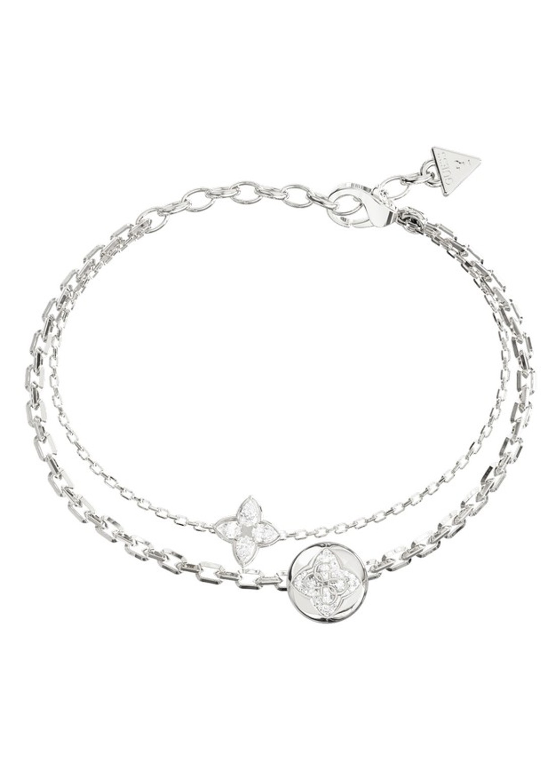 GUESS Armband JUBB06469JWRHS - voorkant zilver