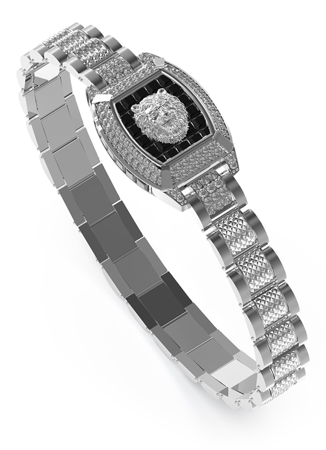 GUESS Armband JUMB05000JWSTT-U  - voorkant zilver