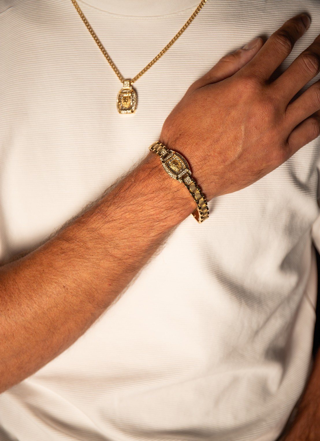 GUESS Armband JUMB05000JWYGT-U  - detail 3 goud