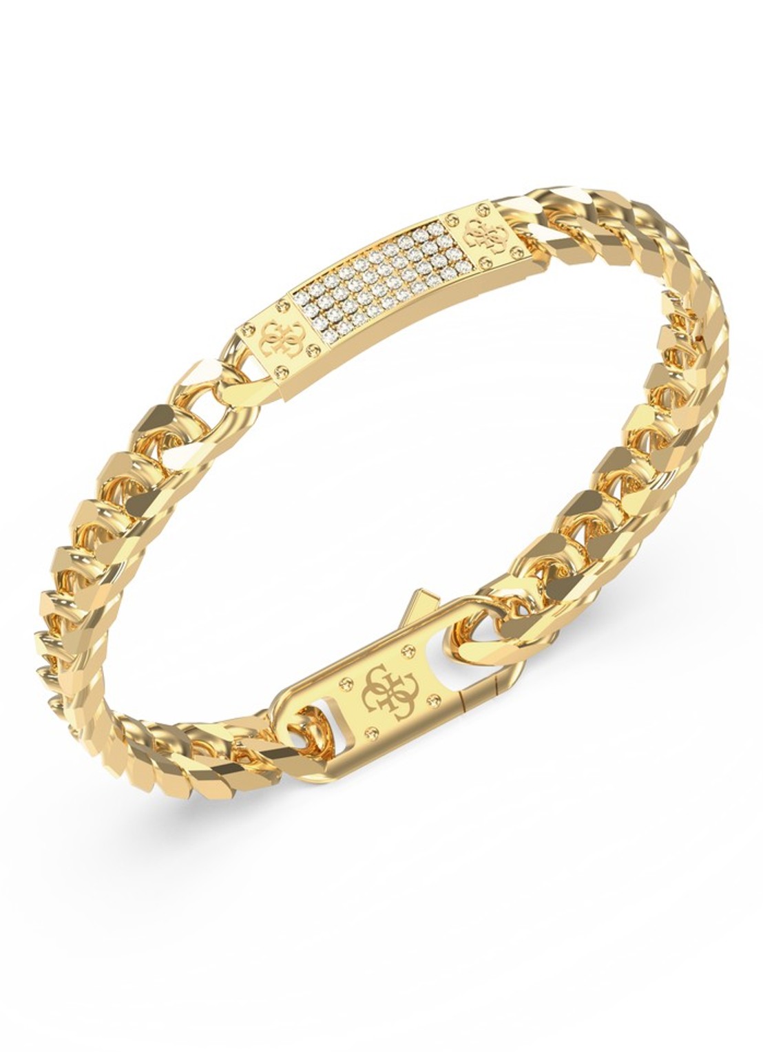 GUESS Armband JUMB06031JWYGS - voorkant goud