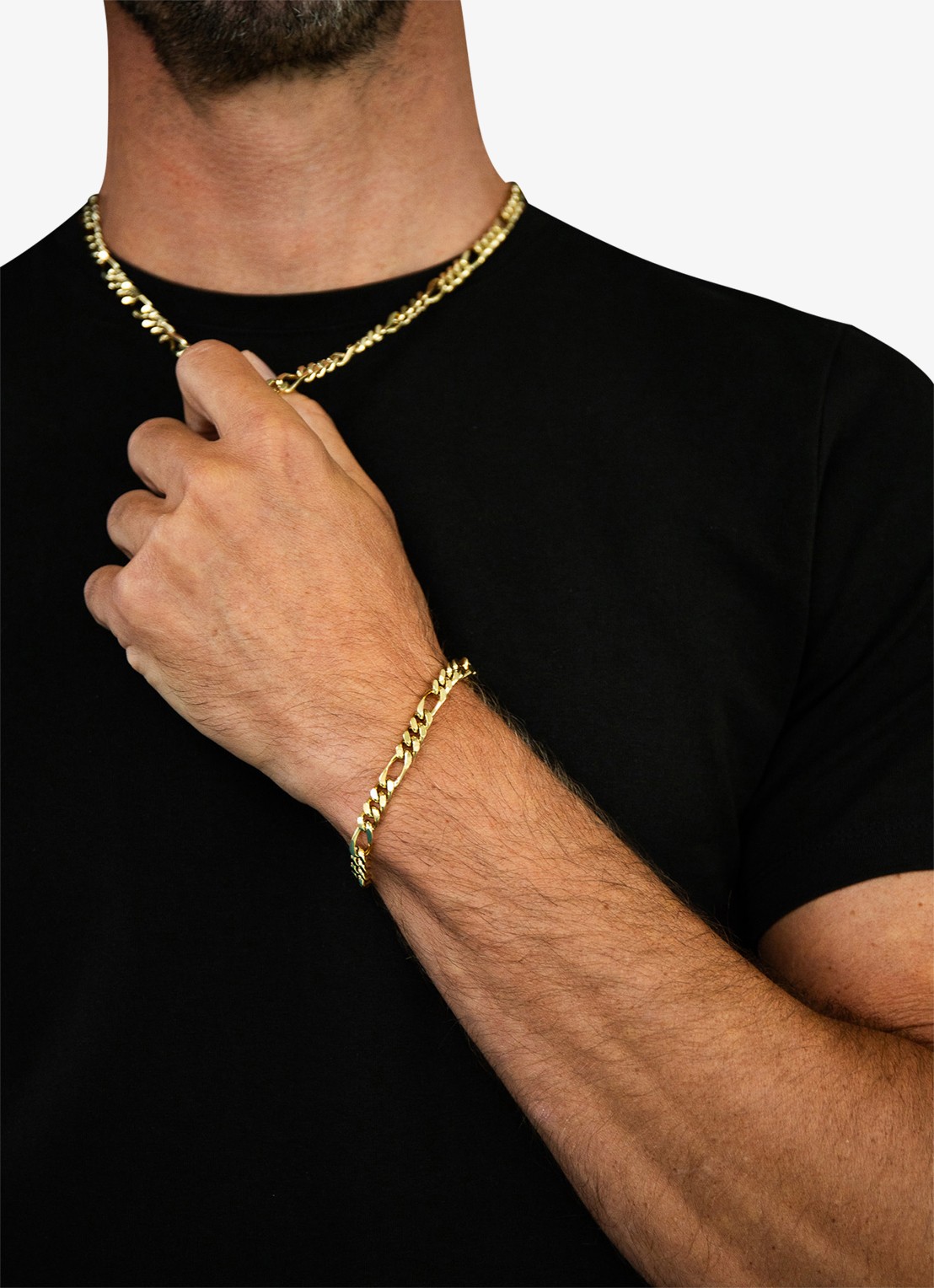 GUESS Armband JUMB06102JWYGS  - voorkant 4 goud
