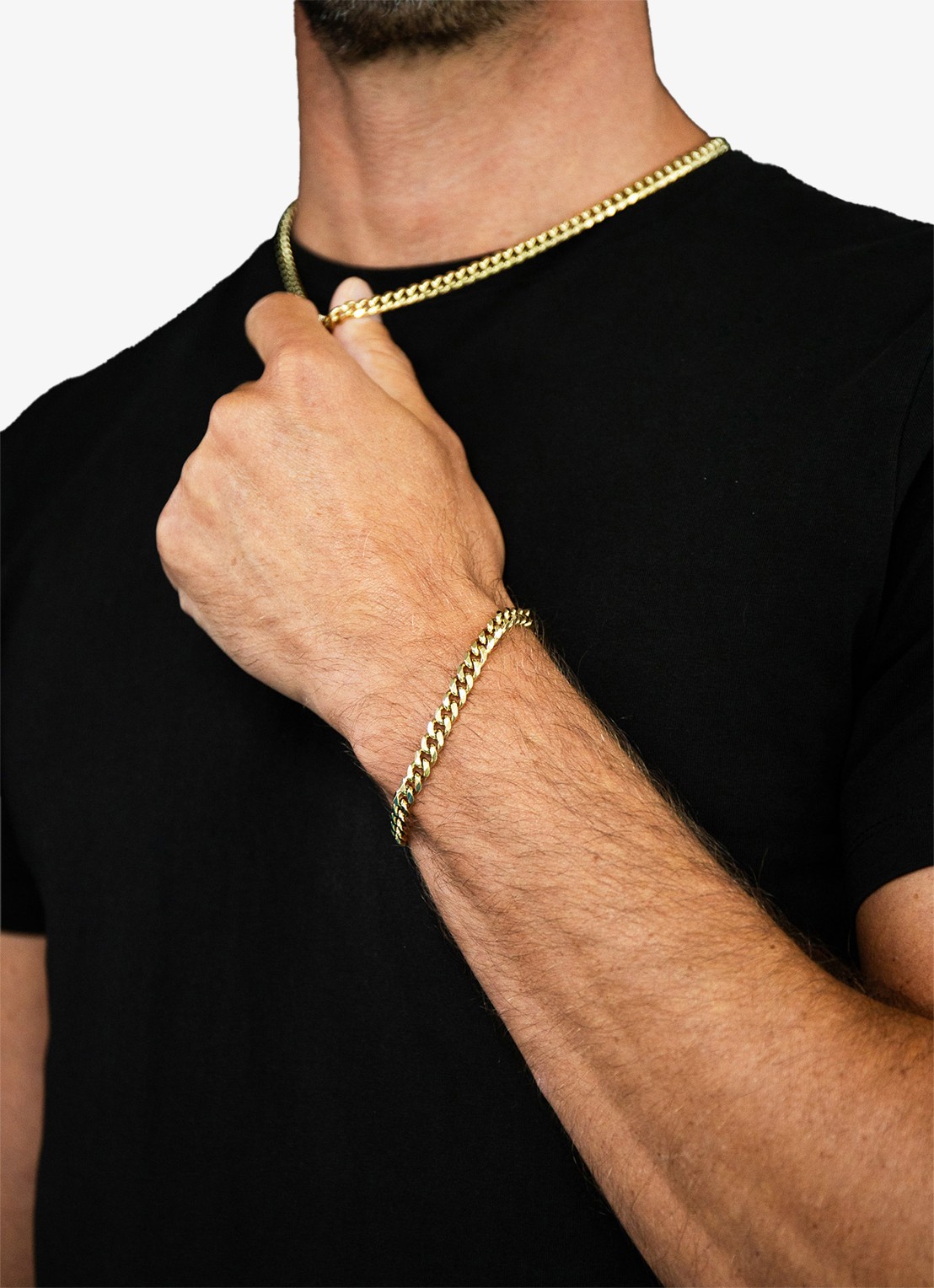 GUESS Armband JUMB06104JWYGS  - voorkant 2 goud