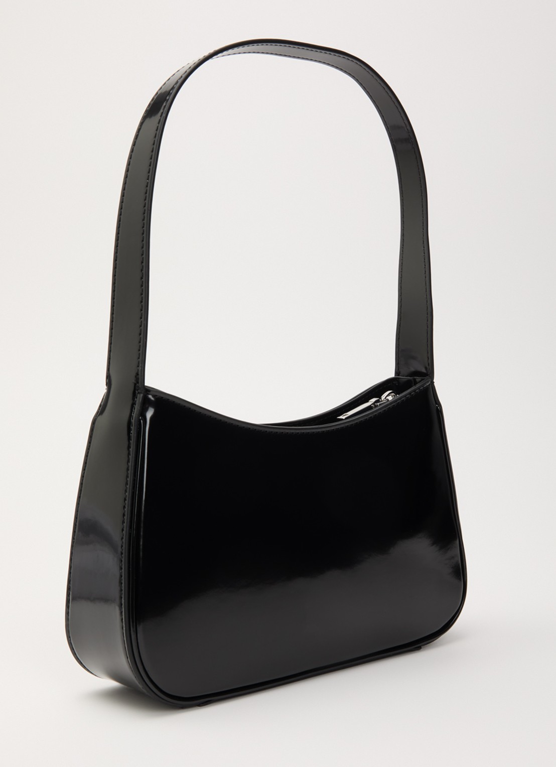 GUESS Arnela schoudertas  met logo  - achterkant zwart