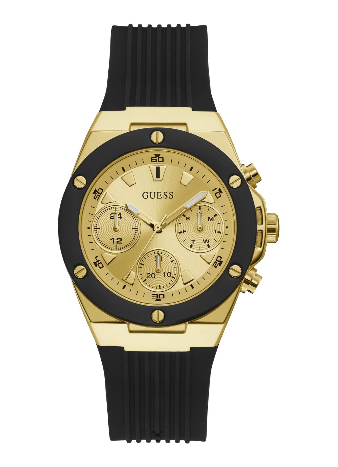 GUESS Athena horloge GW0030L2 - voorkant goud