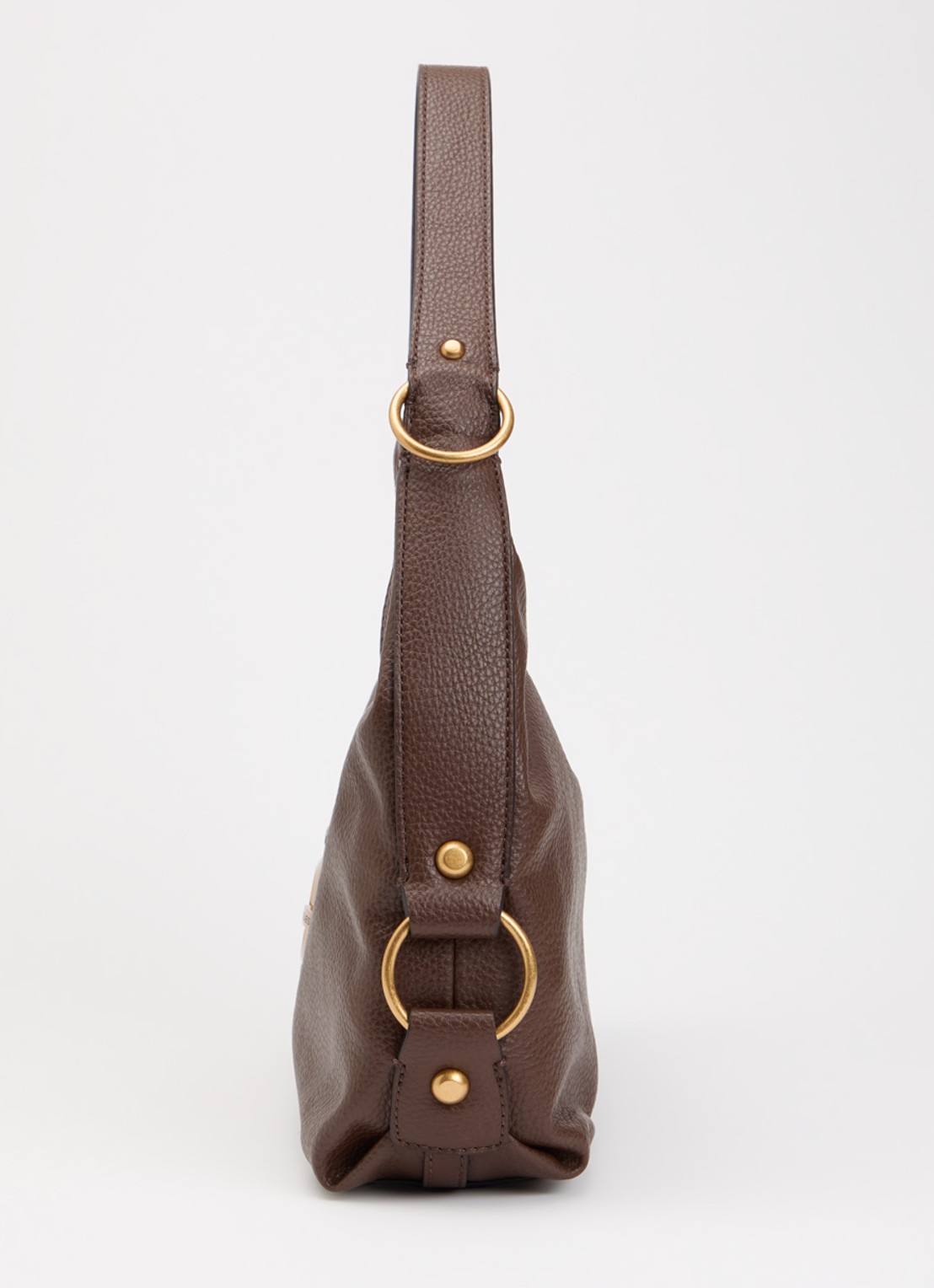 GUESS Camden Large schoudertas van imitatieleer - detail 3 chocoladebruin