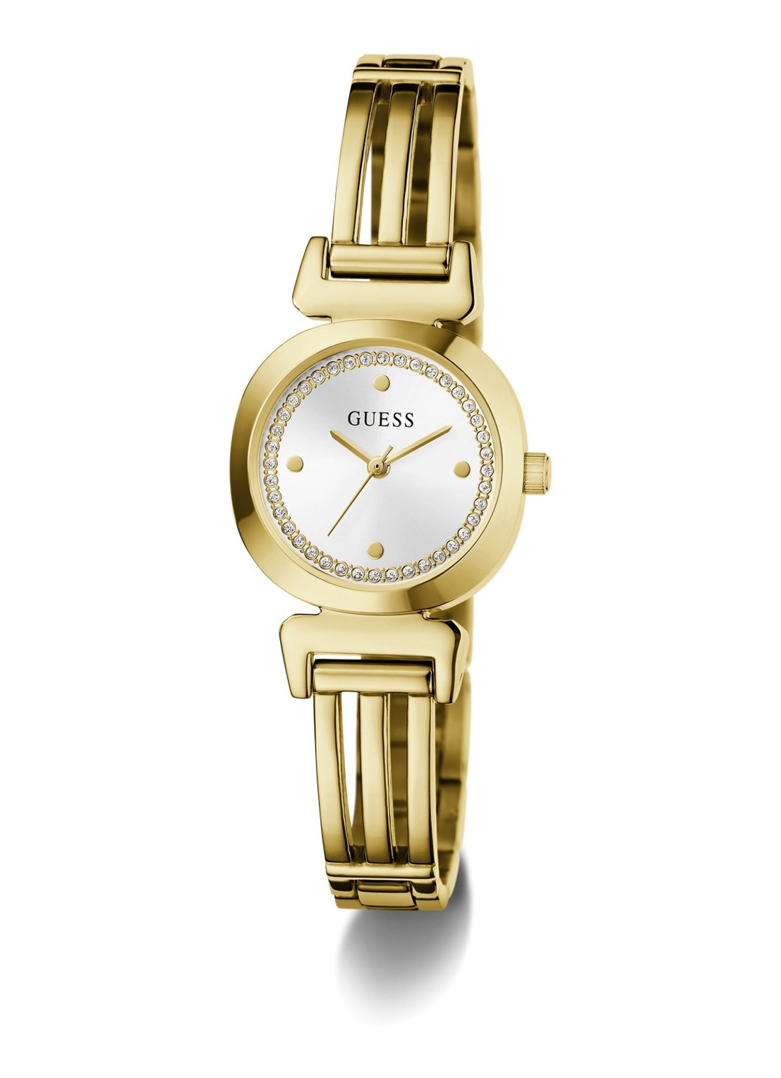 GUESS Cecelia horloge GW1083L2 - detail goud