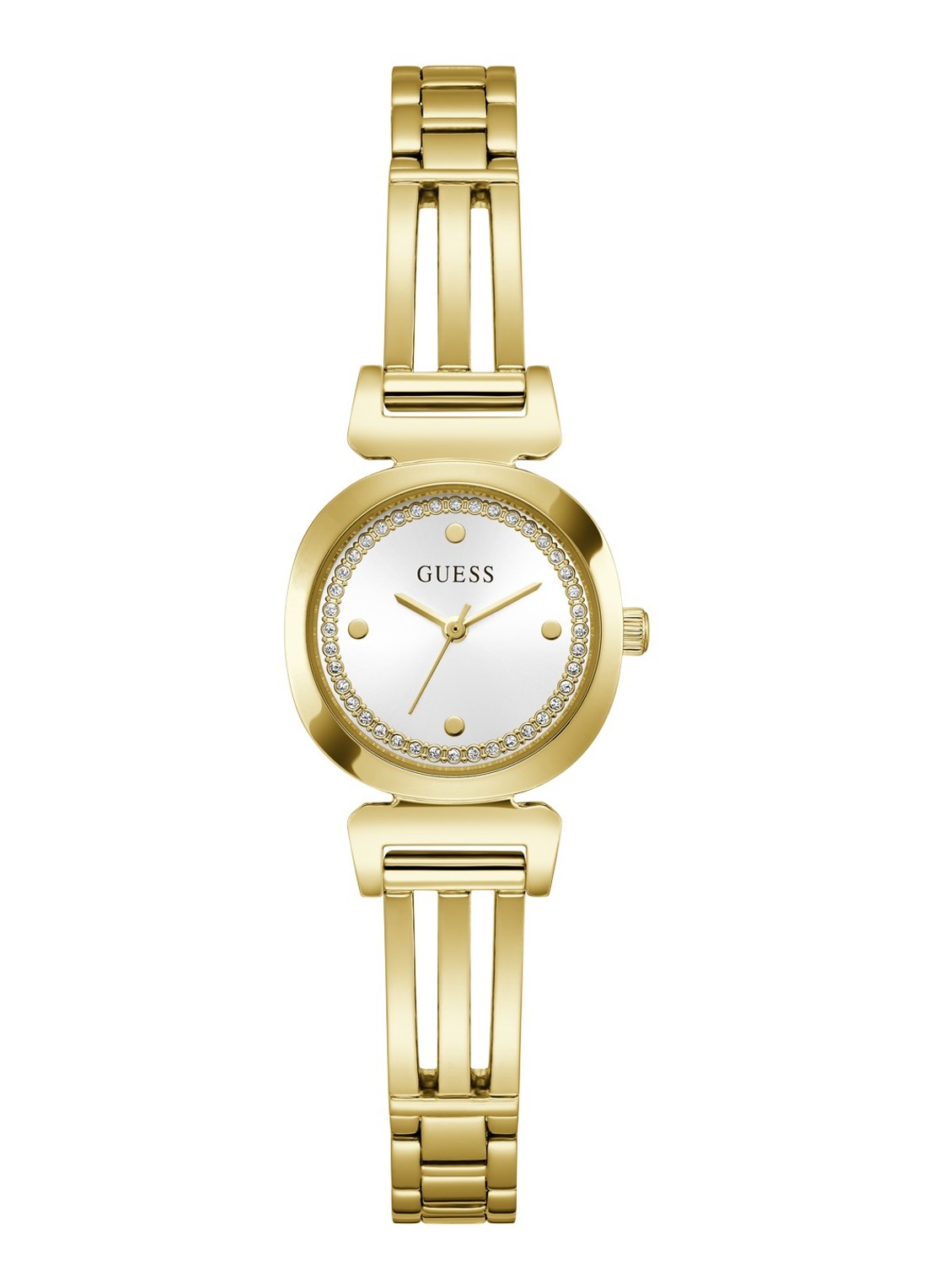GUESS Cecelia horloge GW1083L2 - voorkant 2 goud