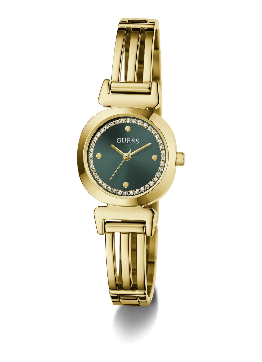 GUESS Cecelia horloge GW1083L7 - detail goud