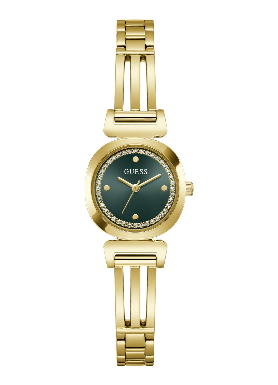 GUESS Cecelia horloge GW1083L7 - voorkant 2 goud