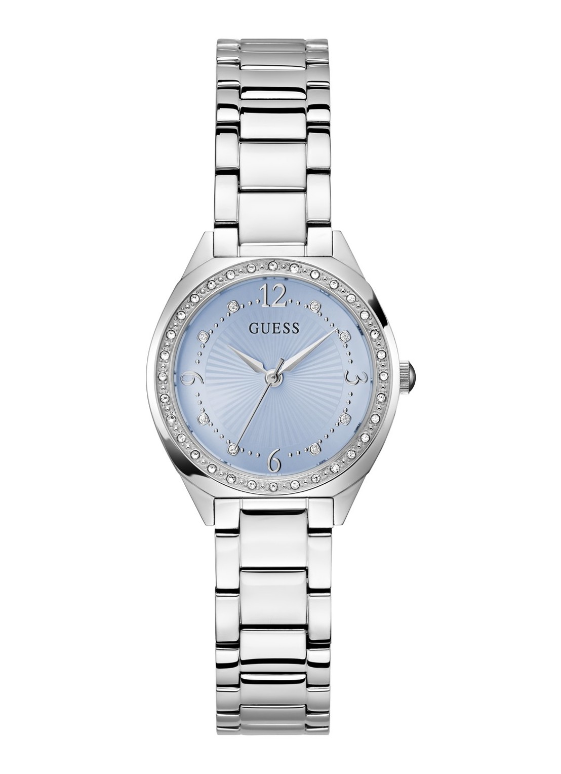 GUESS Charlotte horloge GW0767L6 - voorkant 4 zilver