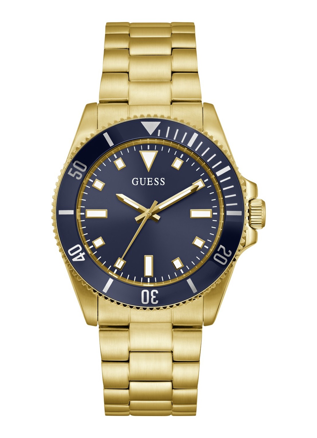 GUESS Cliff horloge GW0968G2 - voorkant 3 goud