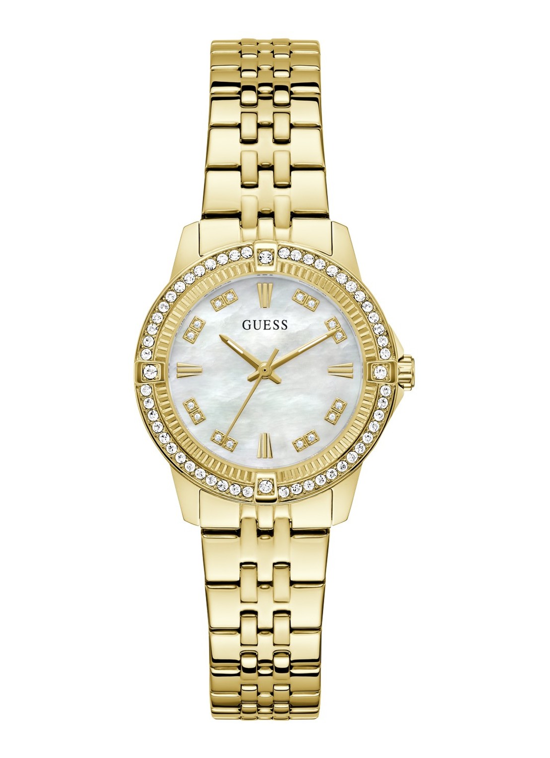 GUESS Colette horloge GW1027L2 - voorkant goud