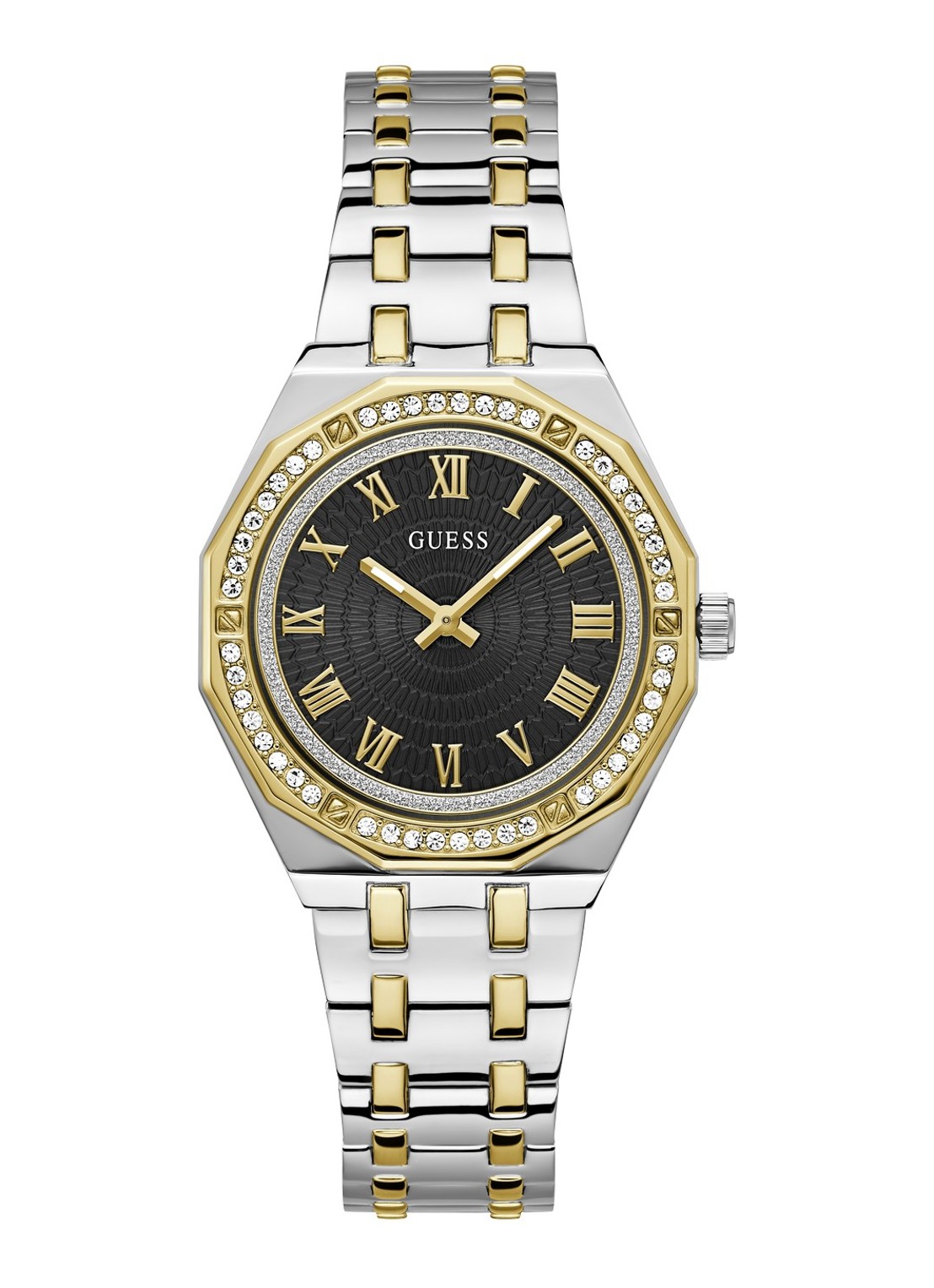GUESS Desire horloge GW0770L4  - voorkant zilver